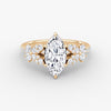 Marigold Marquise Pavé Lab Diamond Ring