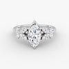 Marigold Marquise Pavé Lab Diamond Ring