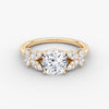 Marigold Cushion Lab Diamond Ring
