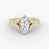 Marigold Marquise Lab Diamond Ring