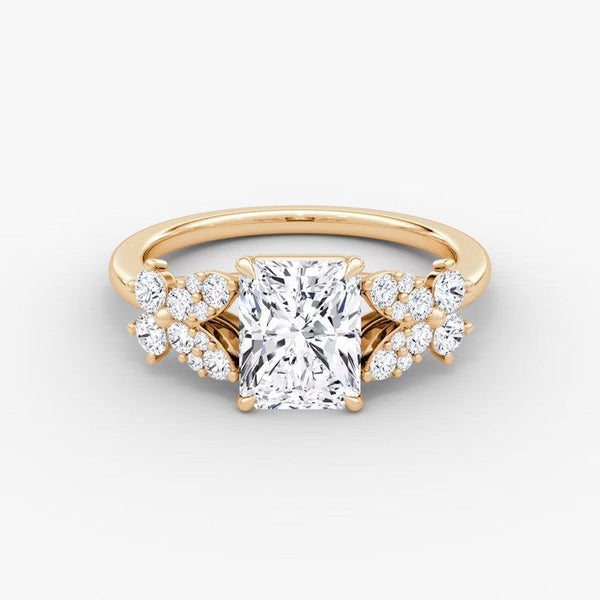 Marigold Radiant Lab Diamond Ring