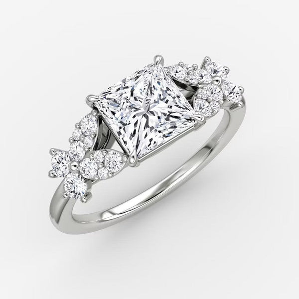 Marigold Princess Lab Diamond Ring