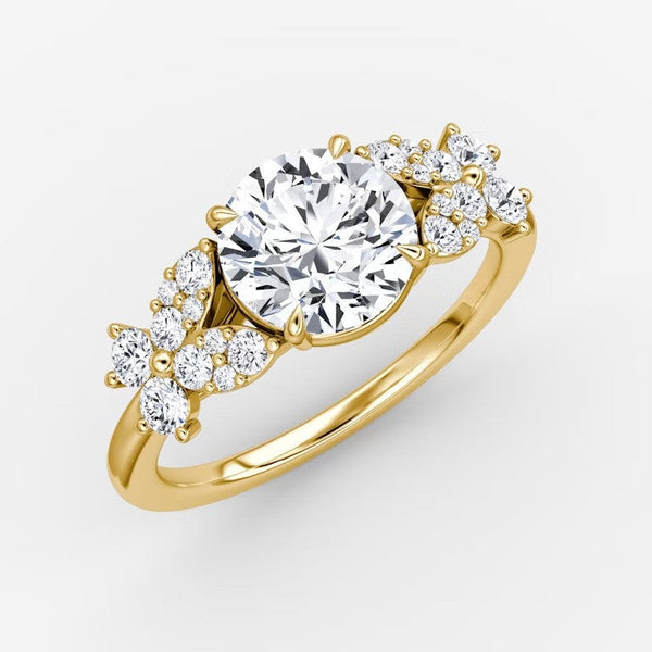 Marigold Round Lab Diamond Ring