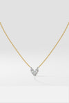 Marquise Heart Duo Necklace