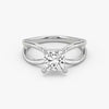 Butterfly Princess Lab Diamond Engagement Ring