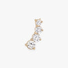 Violin Round Lab Grown Diamond Earring