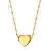 PARIS HEART NECKLACE - 18K GOLD-PLATED