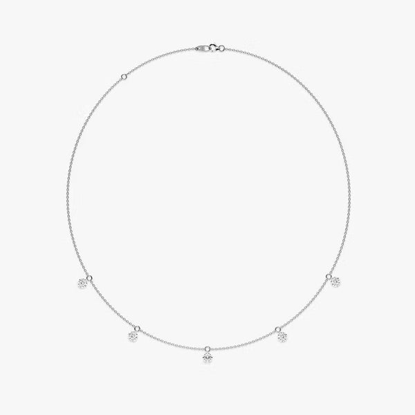 Five Star Lab Grown Diamond Necklace