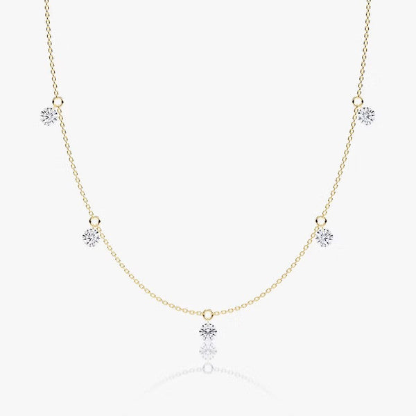 Five Star Lab Grown Diamond Necklace