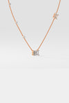 Accented Solitaire Necklace