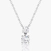 Double Round Lab Grown Diamond Pendant