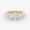 Anomaly Oval & Pear Lab Grown Diamond Engagement Ring