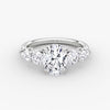 Anomaly Oval & Pear Lab Grown Diamond Engagement Ring