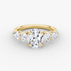 Anomaly Oval & Pear Lab Grown Diamond Engagement Ring