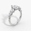 Anomaly Pear Lab Grown Diamond Engagement Ring