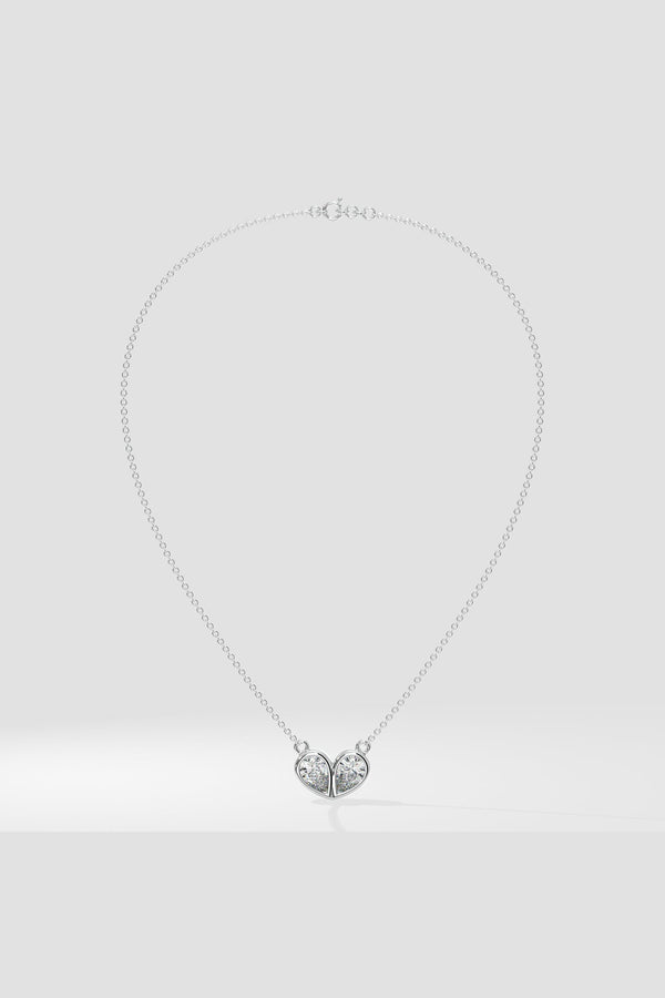 The Duo Heart Necklace