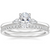 Jessica Oval Diamond Ring with Diamond Ring