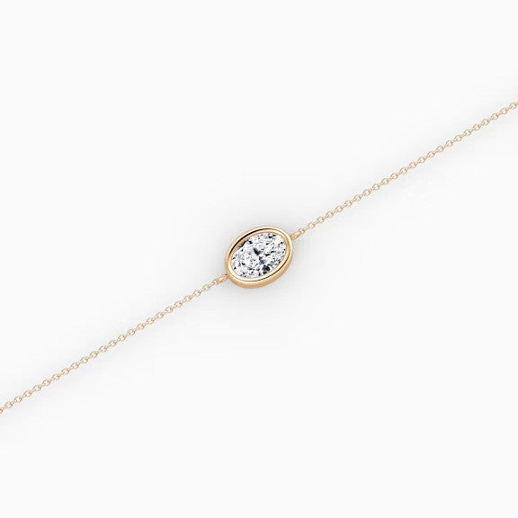 Oval Lab Diamond Bracelet
