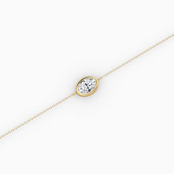 Oval Lab Diamond Bracelet
