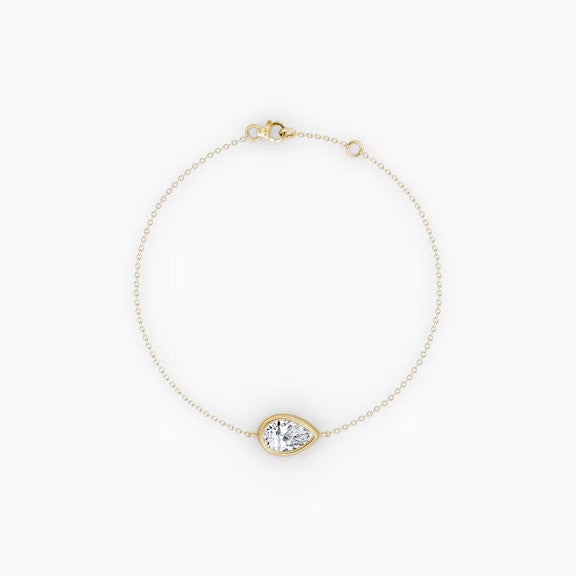 Pear Lab Diamond Bracelet