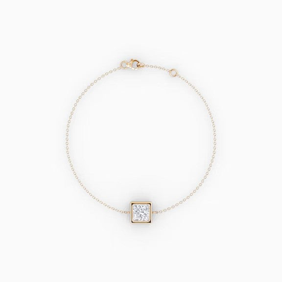 Princess Lab Diamond Bracelet