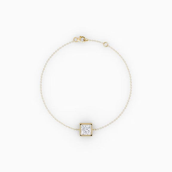 Princess Lab Diamond Bracelet