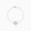 Round Lab Diamond Bracelet