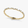Round & Baguette Lab Diamond Tennis Bracelet