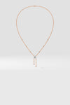 Solitaire Drop Necklace