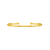 BAMBOO BRACELET - 18K GOLD-PLATED