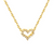 MY HEART NECKLACE - 18K GOLD-PLATED