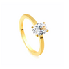 OVAL RING - 18K GOLD PLATED