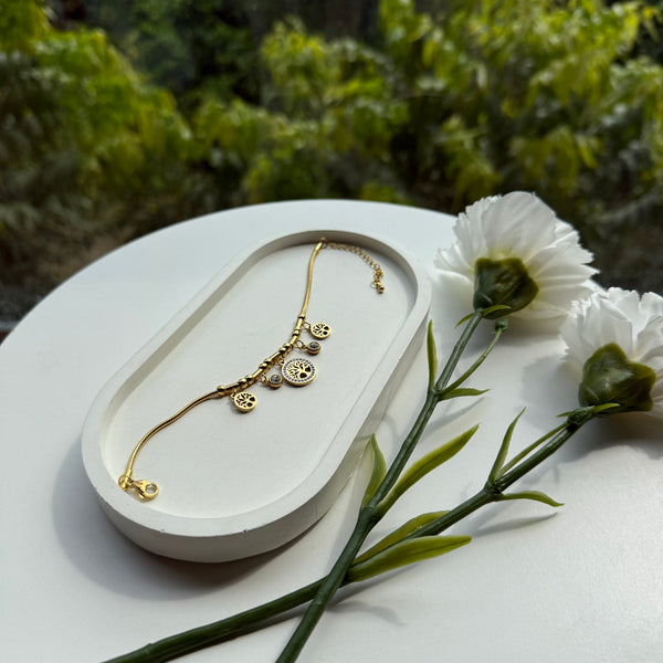 TREE OF LIFE BRACELET - 18K GOLD-PLATED