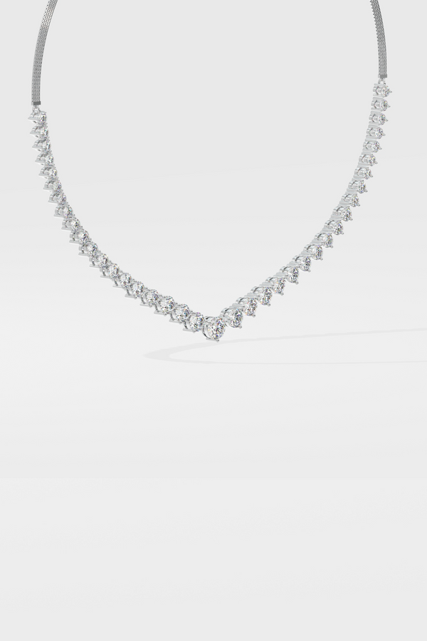 Graduation Diamond Necklace