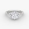 Aura Halo Cushion Lab Grown Diamond Ring