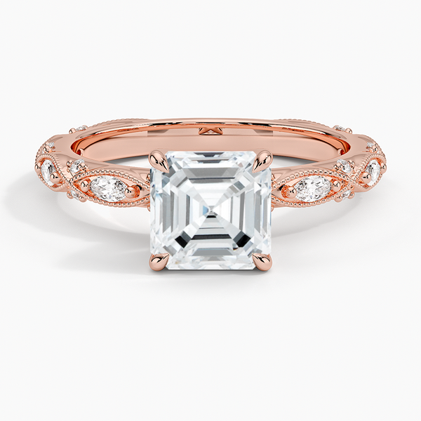 Christina Asscher Lab Grown Diamond Engagement Ring