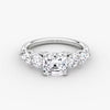 Anomaly Asscher & Pear Lab Grown Diamond Engagement Ring