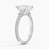 Roseline Princess Lab Grown Diamond Engagement Ring