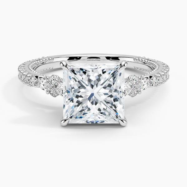 Roseline Princess Lab Grown Diamond Engagement Ring