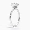 Hidden Halo Heart Lab Grown Diamond Engagement Ring
