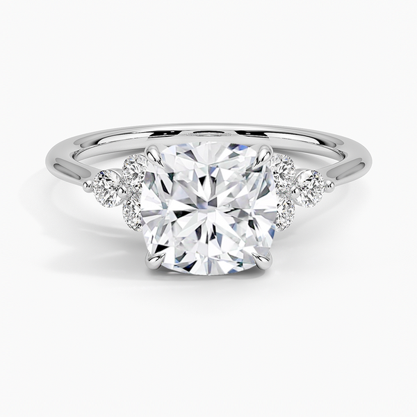 Opulence Cushion Lab Grown Diamond Engagement Ring