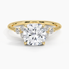Opulence Cushion Lab Grown Diamond Engagement Ring