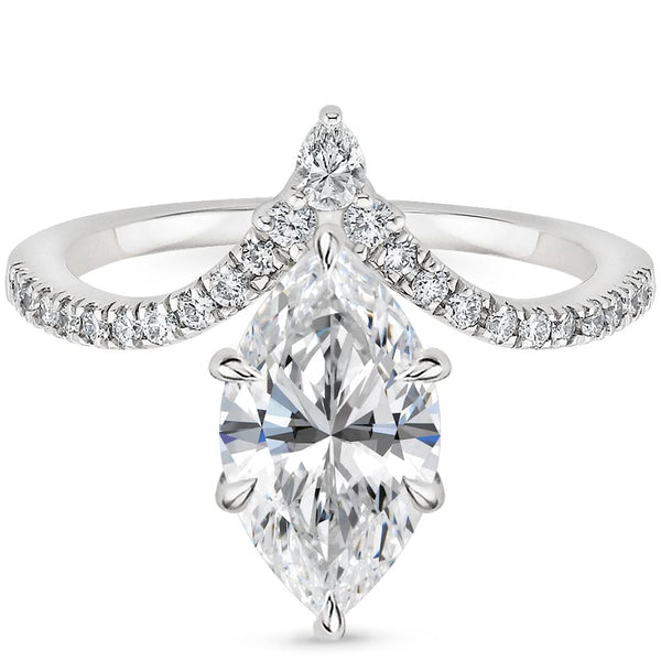 Venessa Marquise Diamond Engagement Ring