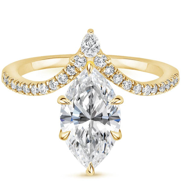 Venessa Marquise Diamond Engagement Ring