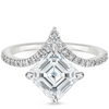 Venessa Asscher Diamond Engagement Ring