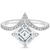 Venessa Asscher Diamond Engagement Ring