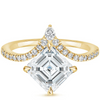 Venessa Asscher Diamond Engagement Ring