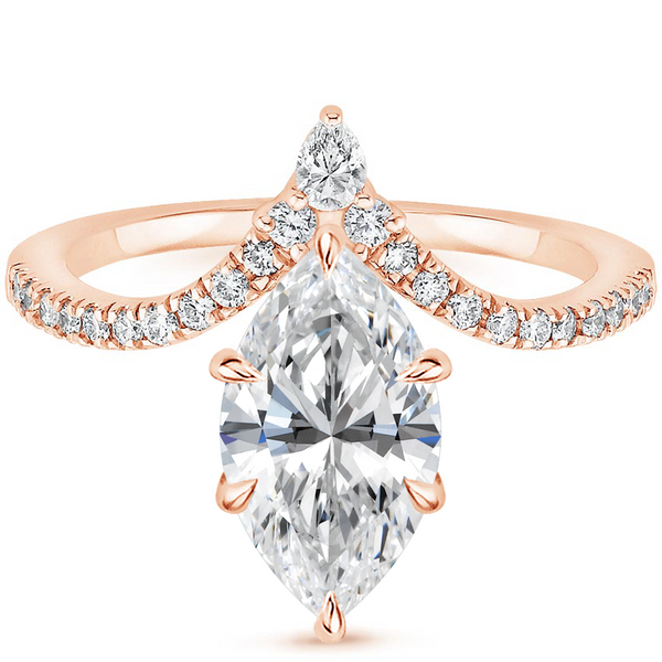 Venessa Marquise Diamond Engagement Ring