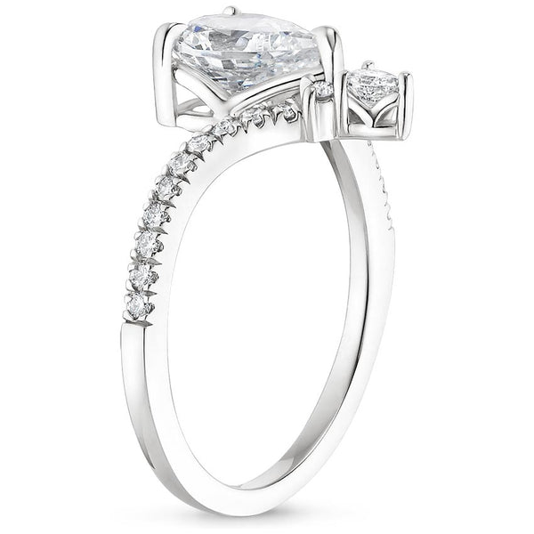 Venessa Asscher Diamond Engagement Ring