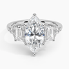 Sabrina Three Stone Marquise Lab Grown Diamond Engagement Ring